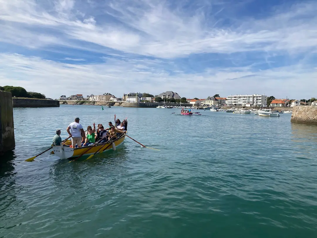 Activité team building en baleinière - Agence événementielle Vendée
