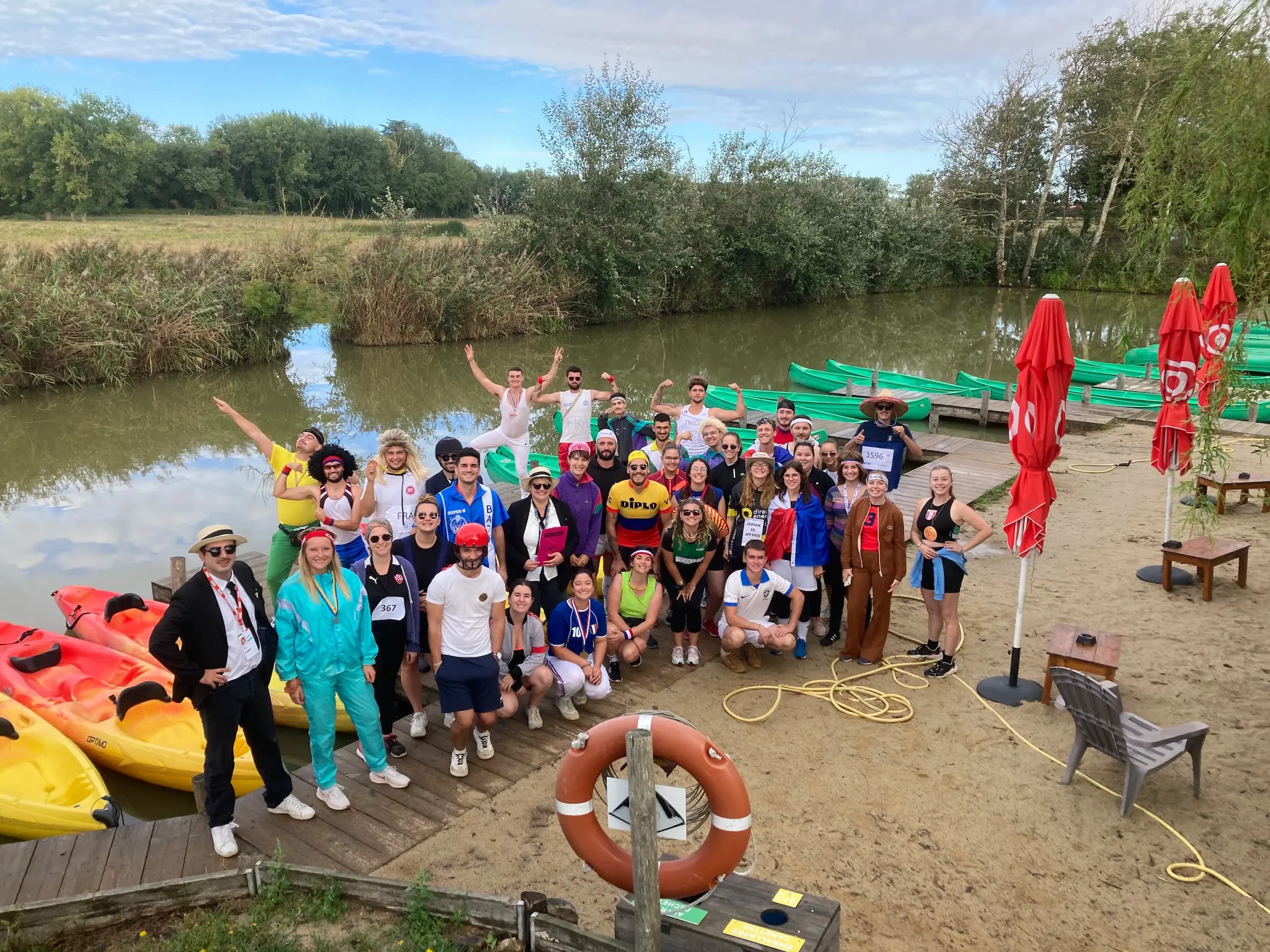Journée cohésion en kayak - Team building entreprise Vendée
